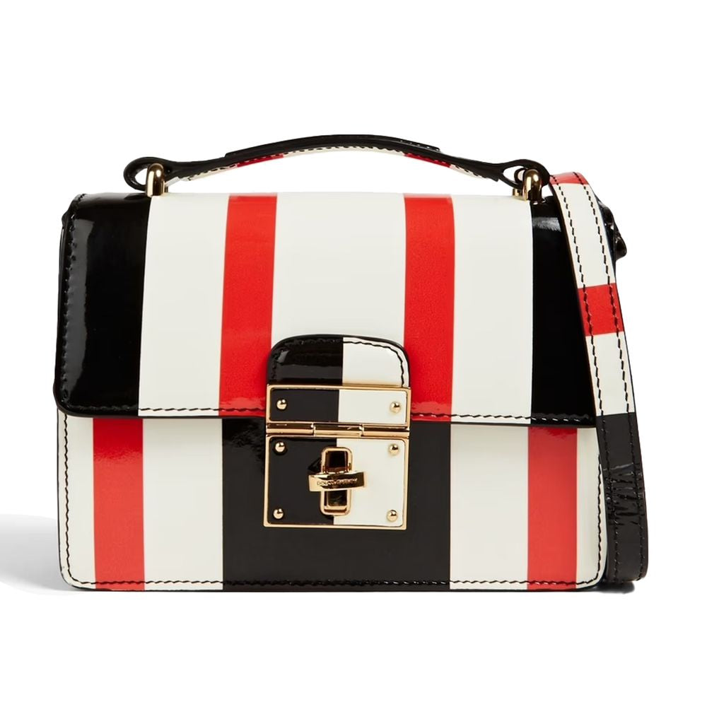 Dolce & Gabbana White Leather Crossbody Bag