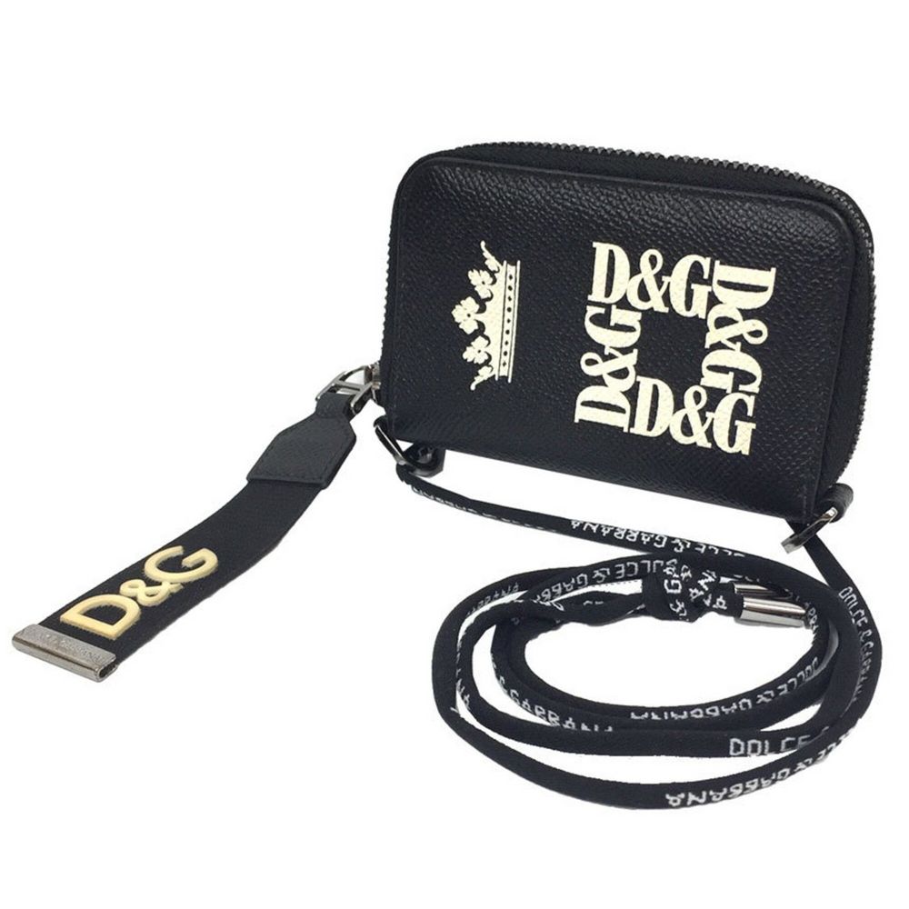 Dolce & Gabbana Black Leather Wallet