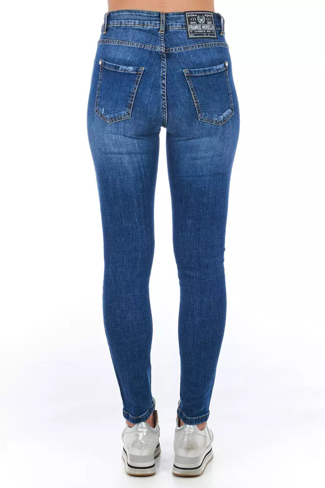 Frankie Morello Blue  Jeans & Pant