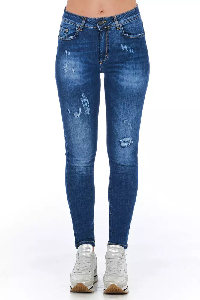 Frankie Morello Blue  Jeans & Pant