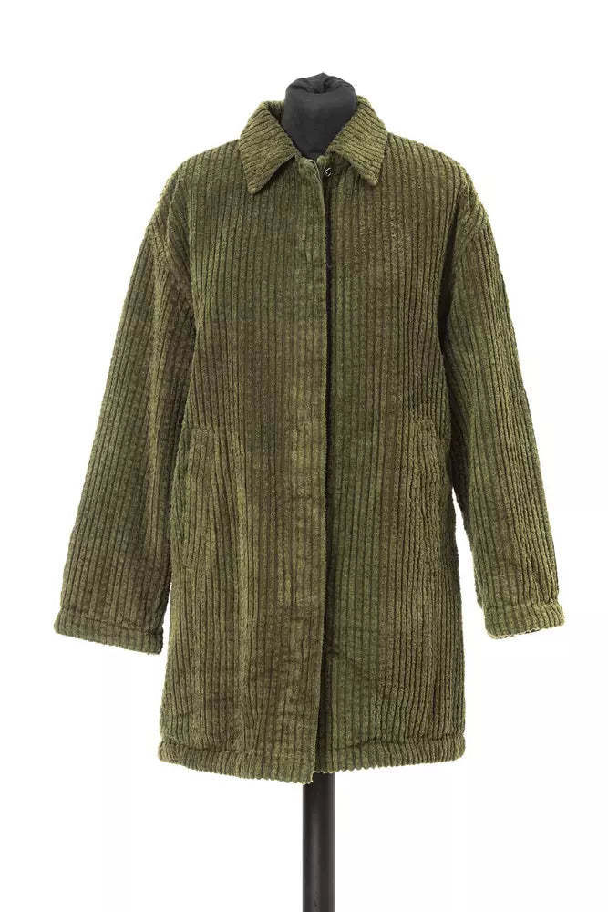 Jacob Cohen Green Cotton Jackets & Coat