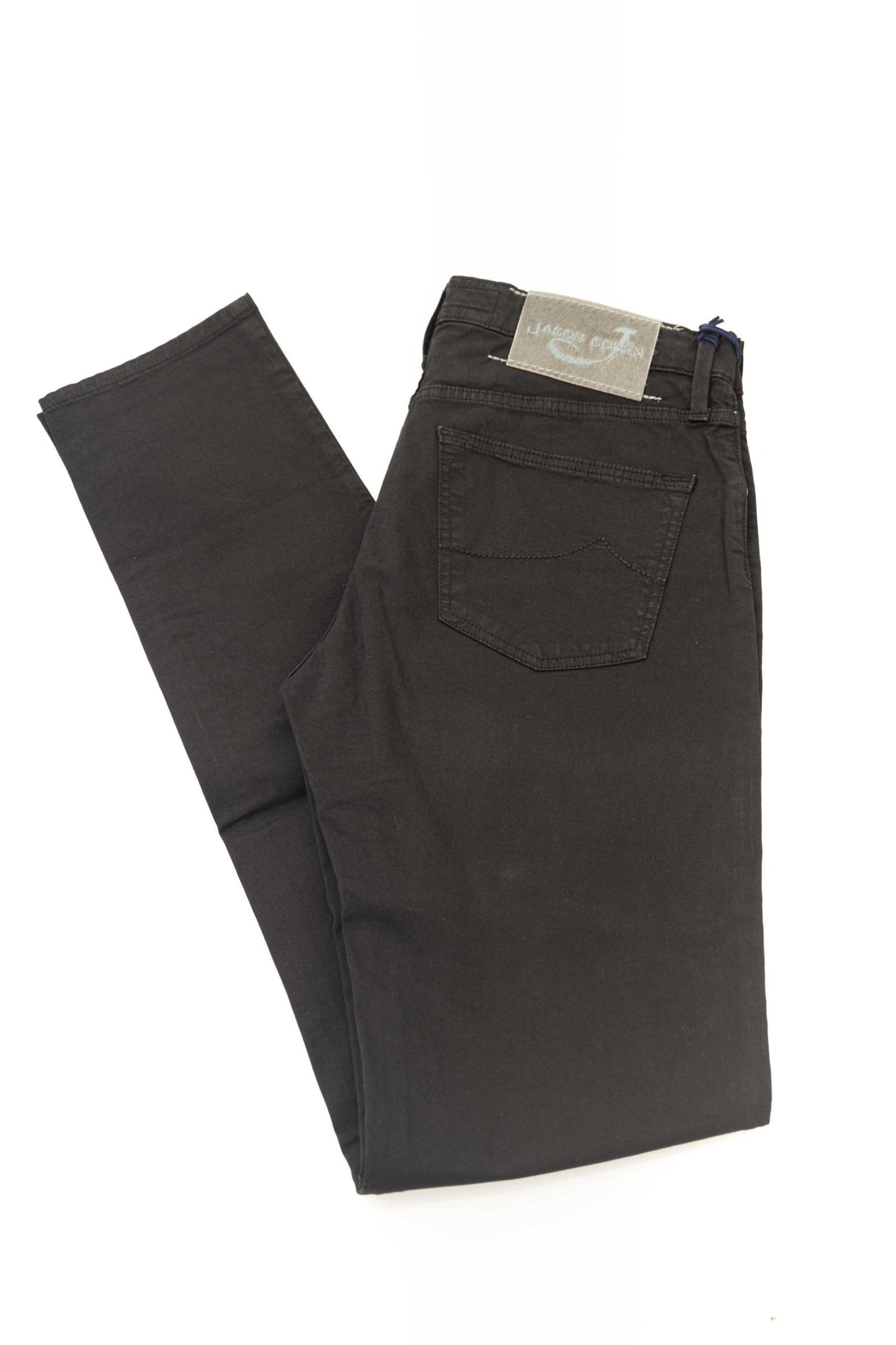 Jacob Cohen Black Cotton Jeans & Pant