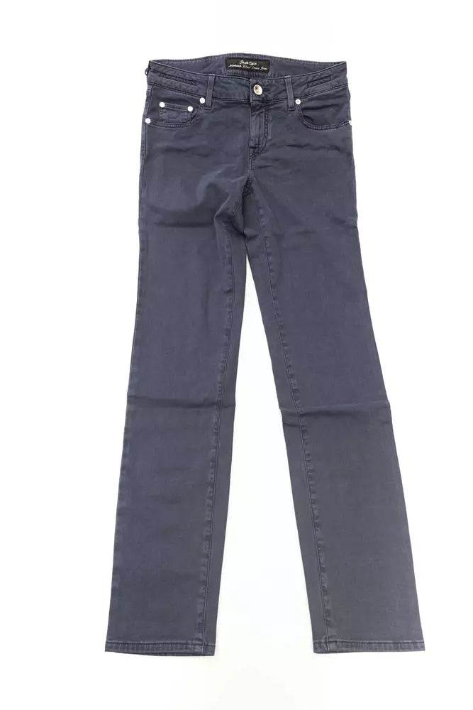 Jacob Cohen Blue Cotton-Like Jeans & Pant