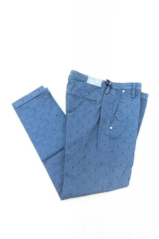 Jacob Cohen Blue Cotton Jeans & Pant