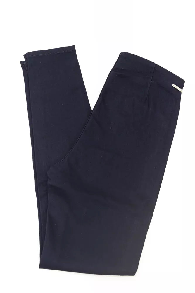 Jacob Cohen Blue Cotton Jeans & Pant