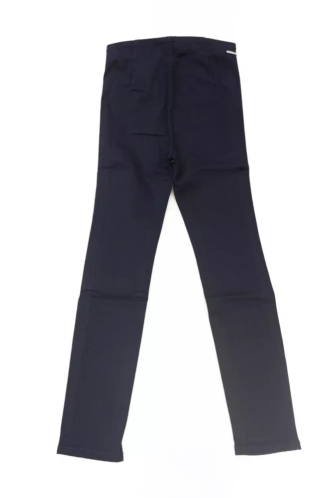 Jacob Cohen Blue Cotton Jeans & Pant