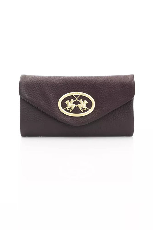 La Martina Black Wallet