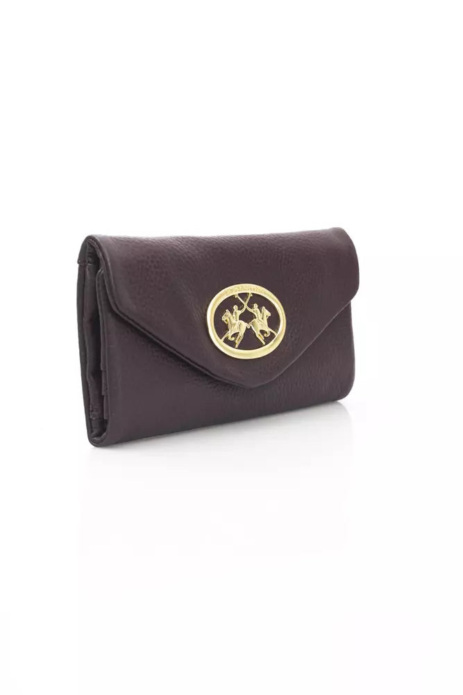 La Martina Black Wallet