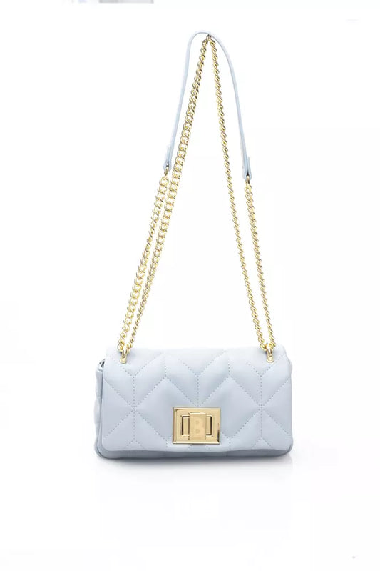 Baldinini Trend Light-blue Polyurethane Shoulder Bag