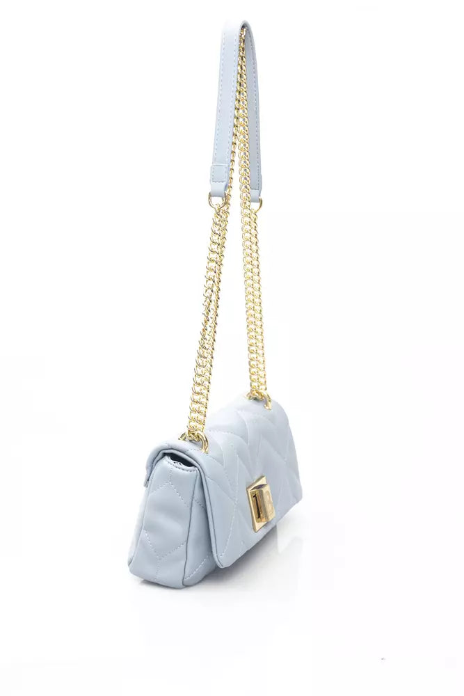 Baldinini Trend Light-blue Polyurethane Shoulder Bag