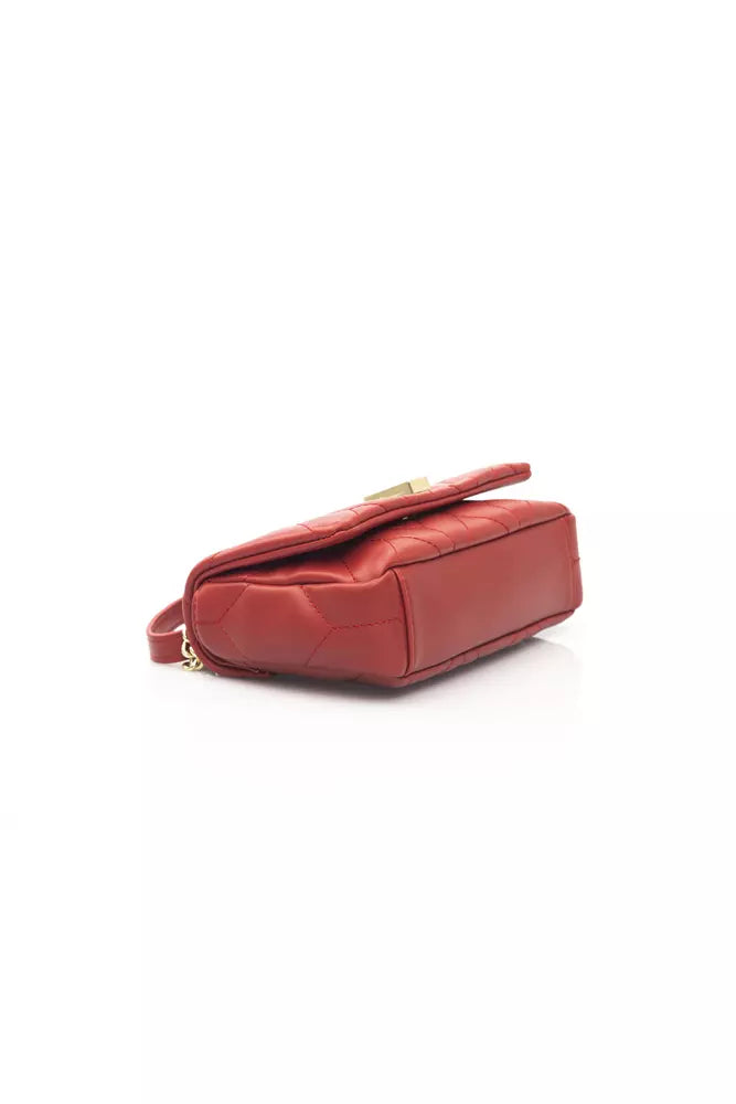 Baldinini Trend Red Polyurethane Shoulder Bag