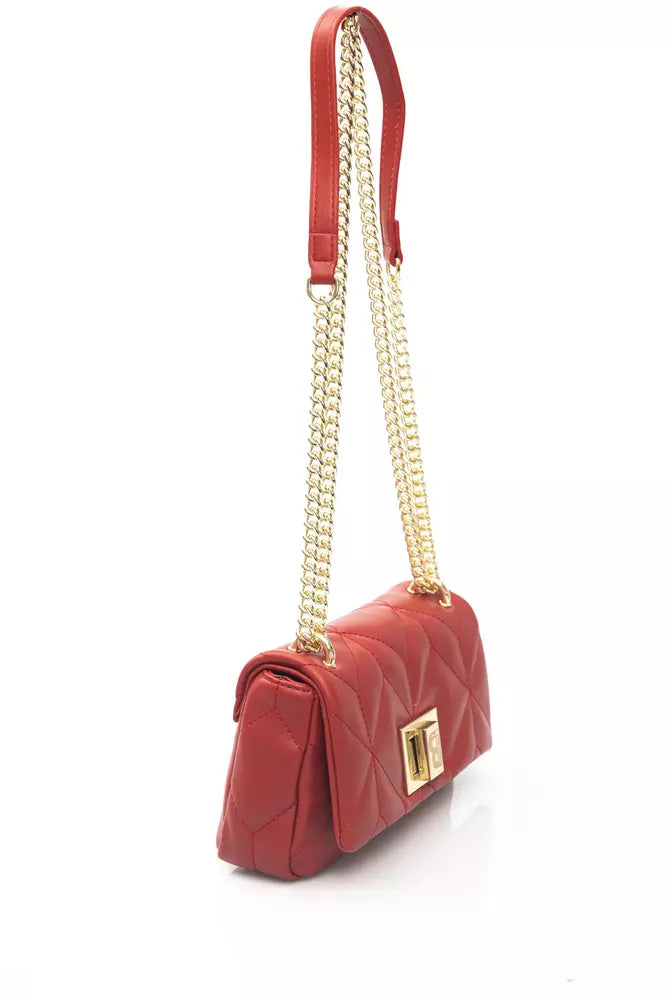 Baldinini Trend Red Polyurethane Shoulder Bag