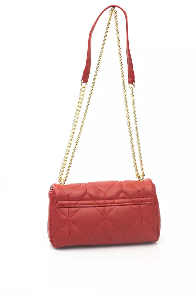 Baldinini Trend Red Polyurethane Shoulder Bag