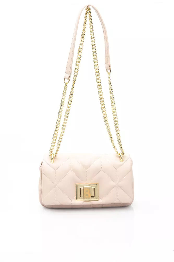 Baldinini Trend Pink Polyurethane Shoulder Bag