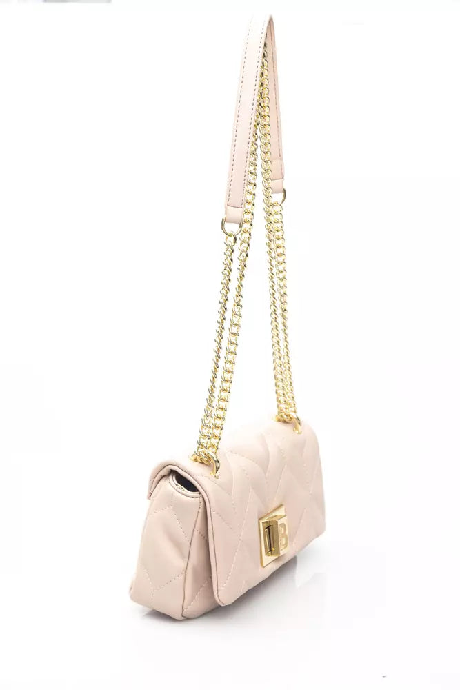 Baldinini Trend Pink Polyurethane Shoulder Bag