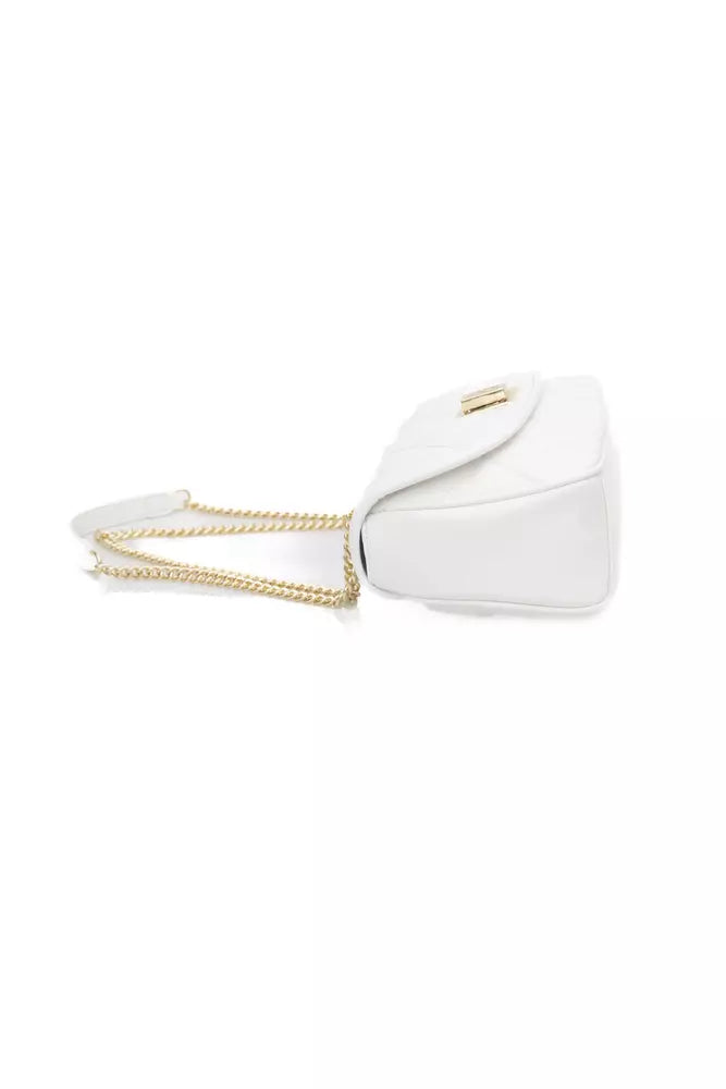 Baldinini Trend White Polyethylene Shoulder Bag