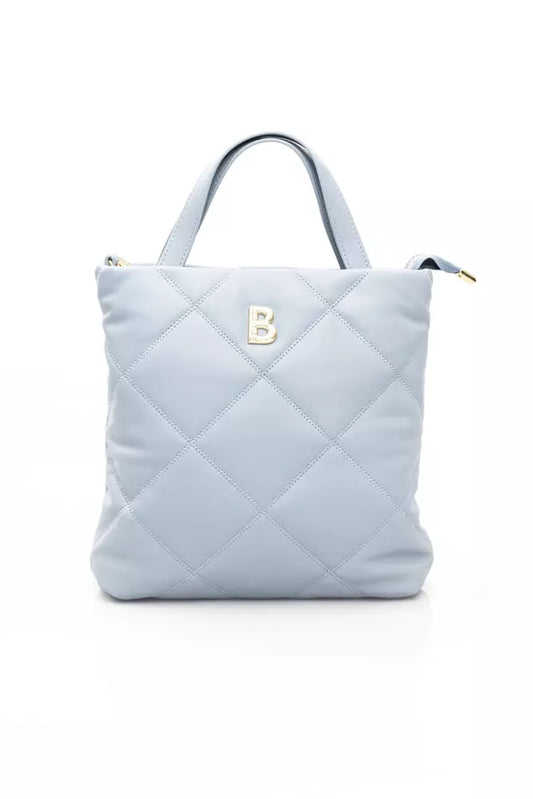 Baldinini Trend Light Blue Polyethylene Shoulder Bag