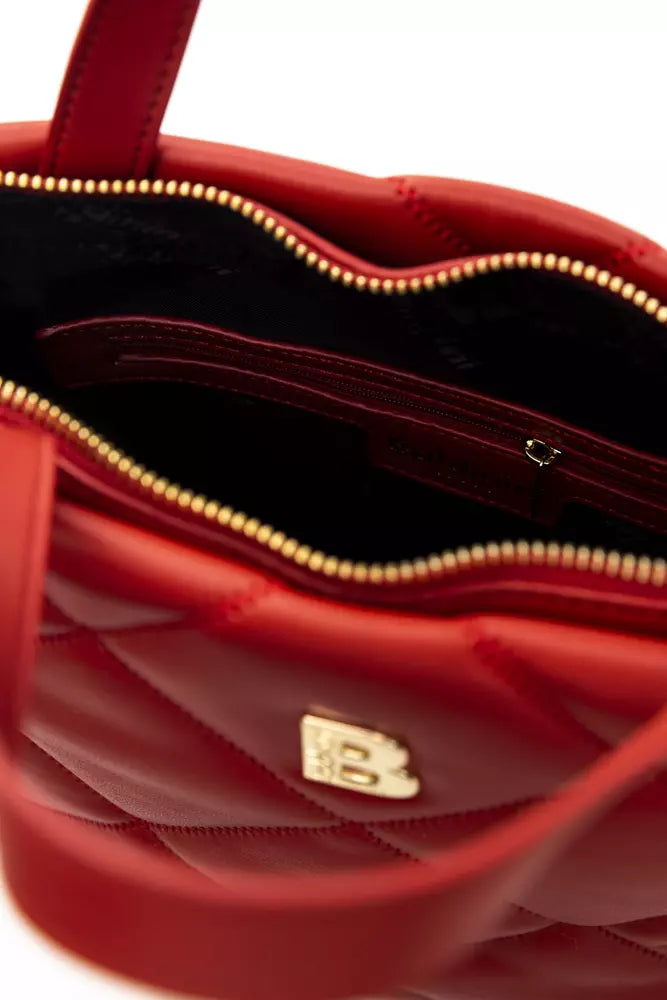 Baldinini Trend Red Polyethylene Shoulder Bag