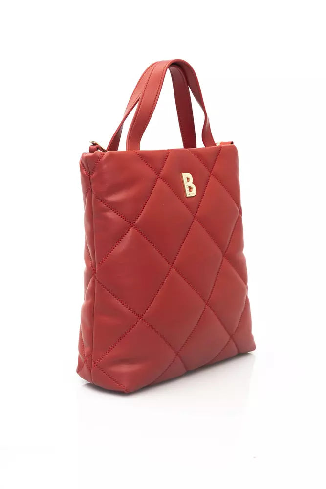 Baldinini Trend Red Polyethylene Shoulder Bag