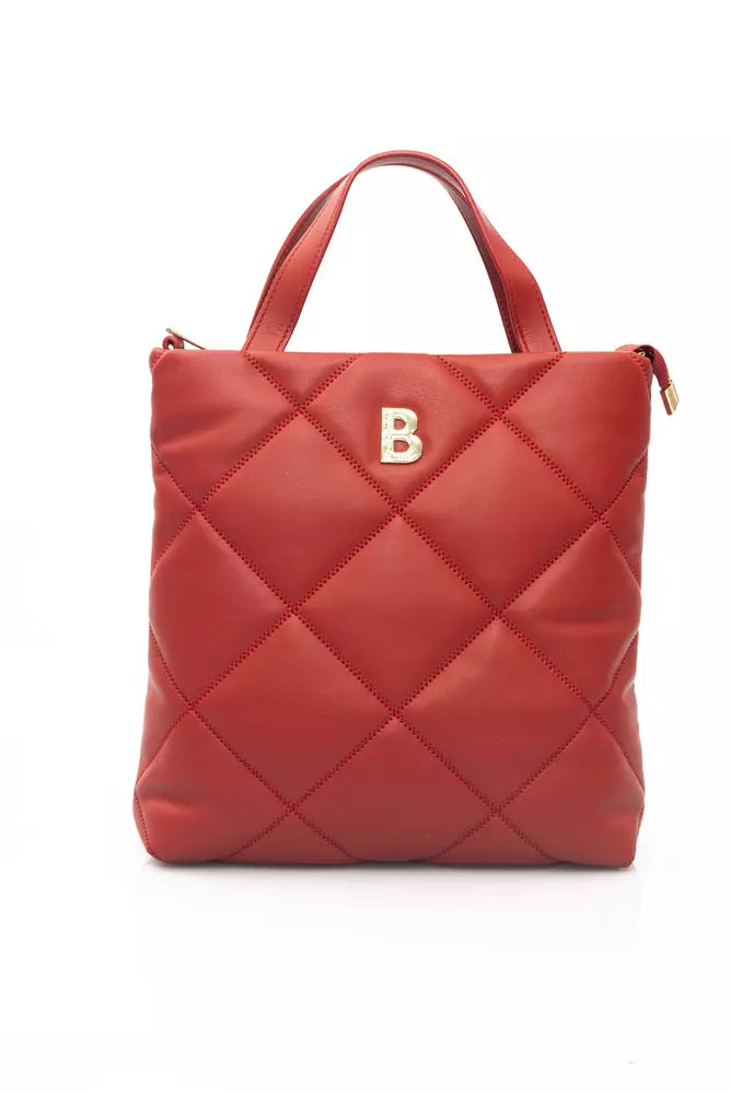 Baldinini Trend Red Polyethylene Shoulder Bag