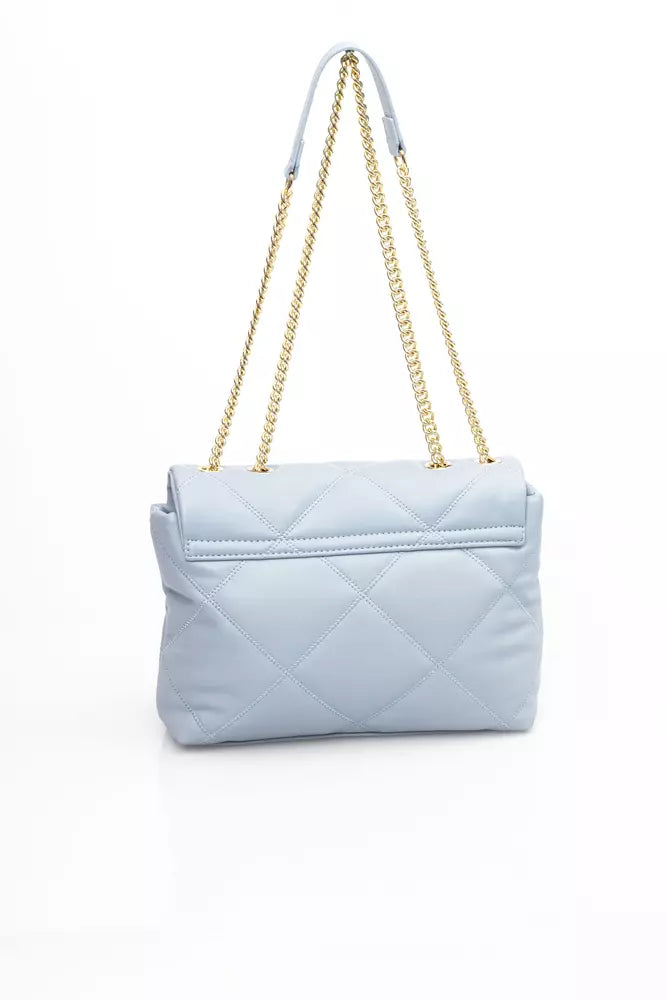 Baldinini Trend Light Blue Polyethylene Shoulder Bag