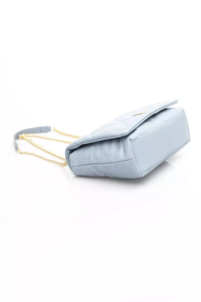 Baldinini Trend Light Blue Polyethylene Shoulder Bag