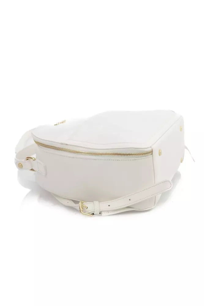 Baldinini Trend White Polyethylene Shoulder Bag