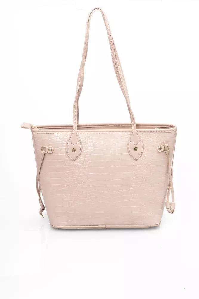 Baldinini Trend Pink Polyethylene Shoulder Bag