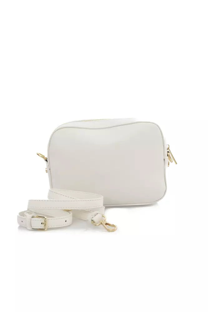 Baldinini Trend White Polyurethane Shoulder Bag