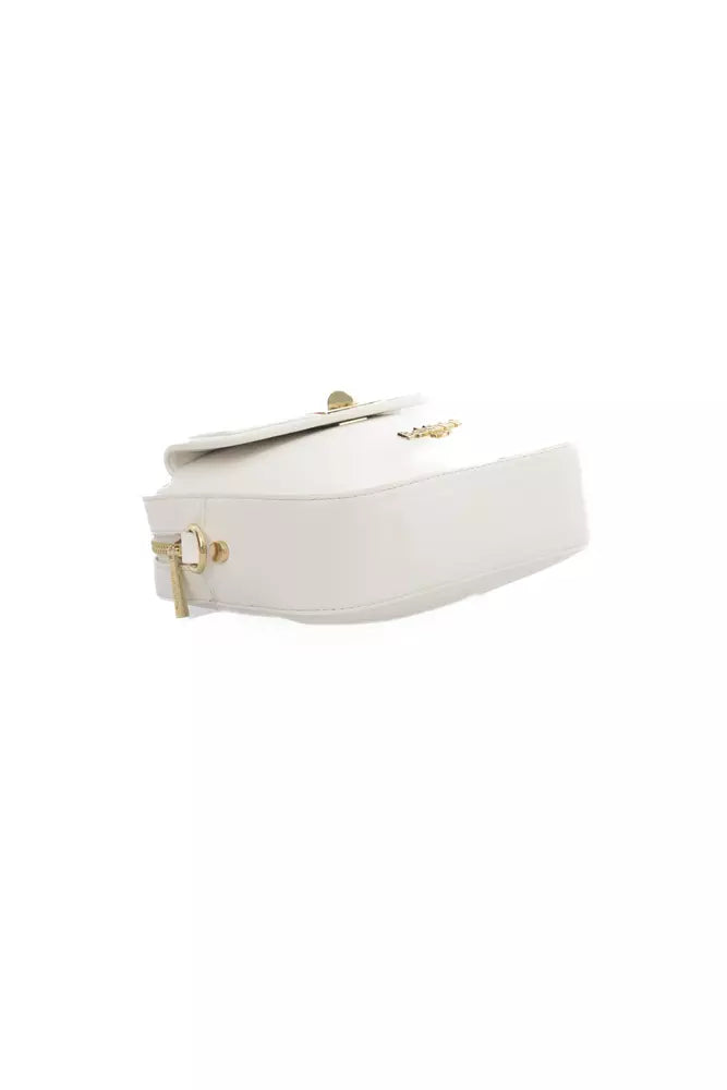 Baldinini Trend White Polyurethane Shoulder Bag