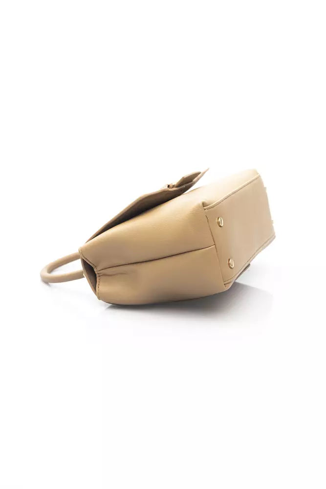 Baldinini Trend Beige Polyethylene Handbag