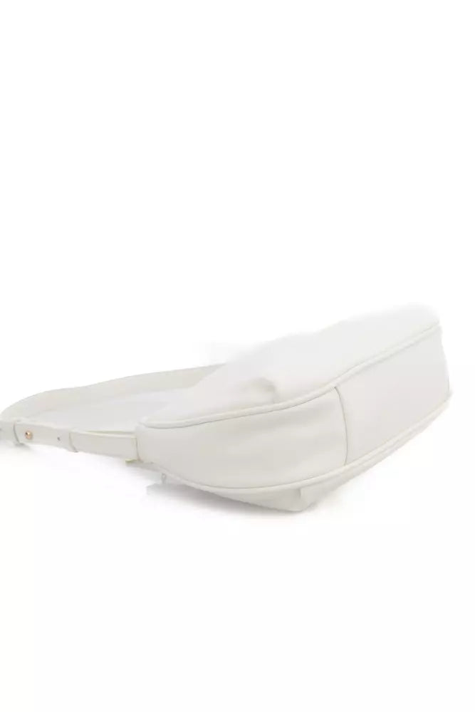 Baldinini Trend White Polyurethane Shoulder Bag