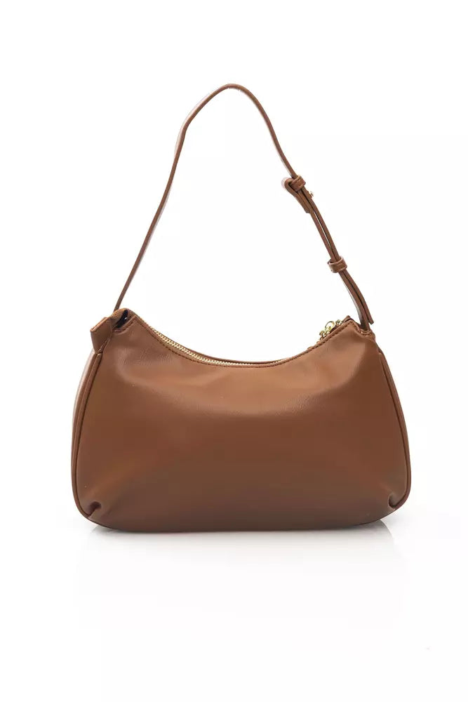 Baldinini Trend Brown Polyethylene Shoulder Bag