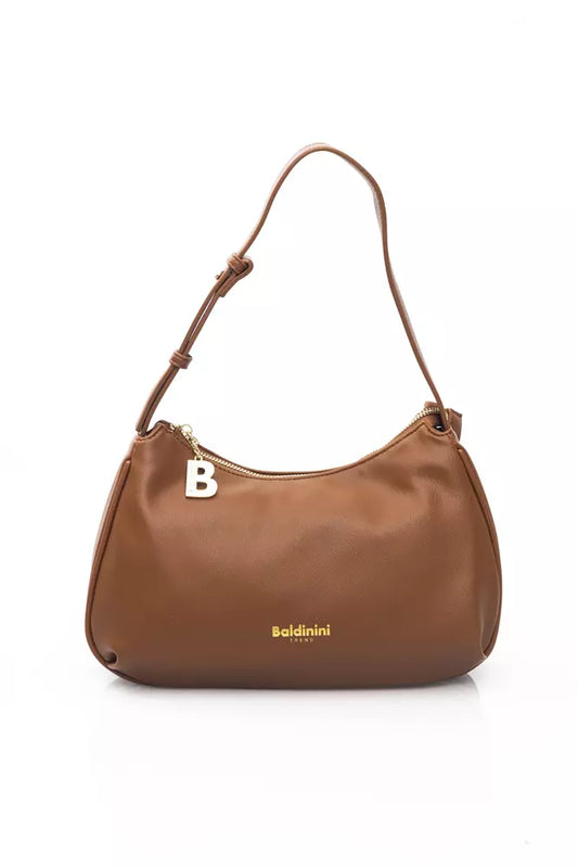 Baldinini Trend Brown Polyethylene Shoulder Bag