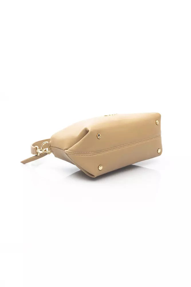 Baldinini Trend Beige Polyethylene Handbag