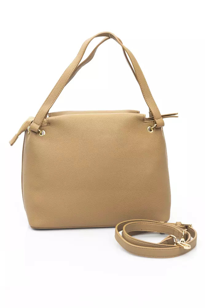 Baldinini Trend Beige Polyethylene Shoulder Bag