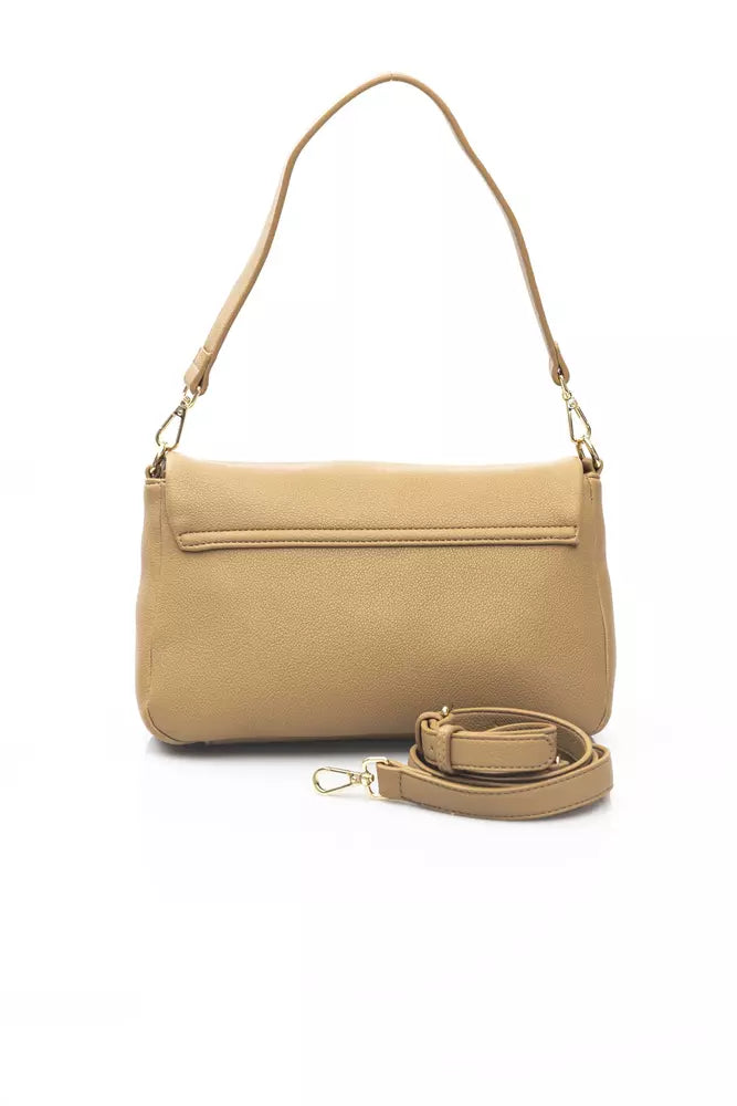 Baldinini Trend Beige Polyethylene Shoulder Bag