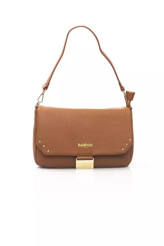 Baldinini Trend Brown Polyethylene Shoulder Bag