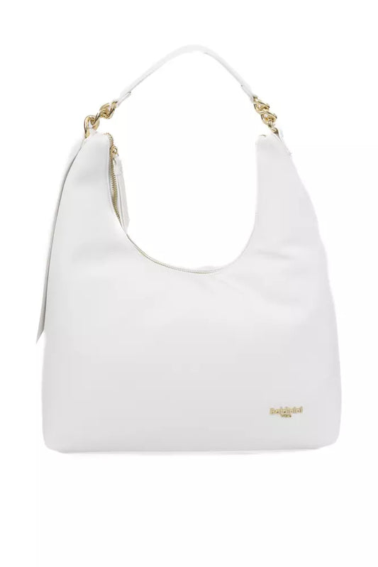 Baldinini Trend White Polyethylene Shoulder Bag