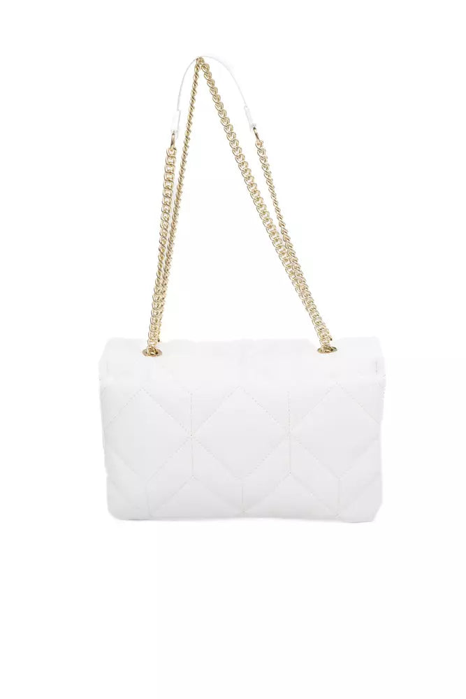 Baldinini Trend White Polyurethane Shoulder Bag