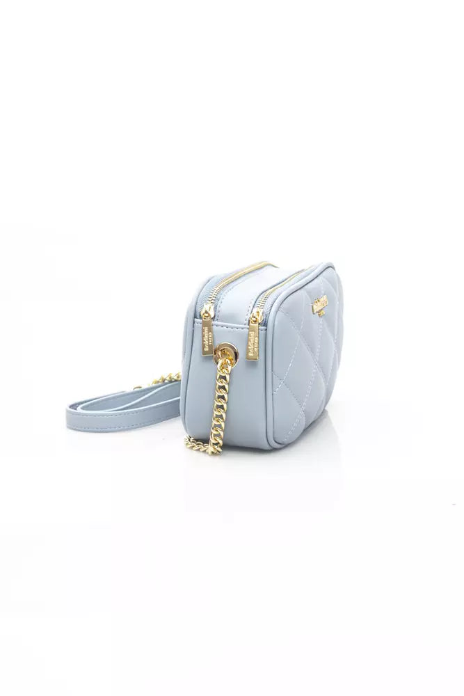 Baldinini Trend Light-blue Polyurethane Shoulder Bag