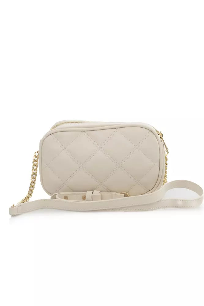 Baldinini Trend Beige Polyurethane Shoulder Bag