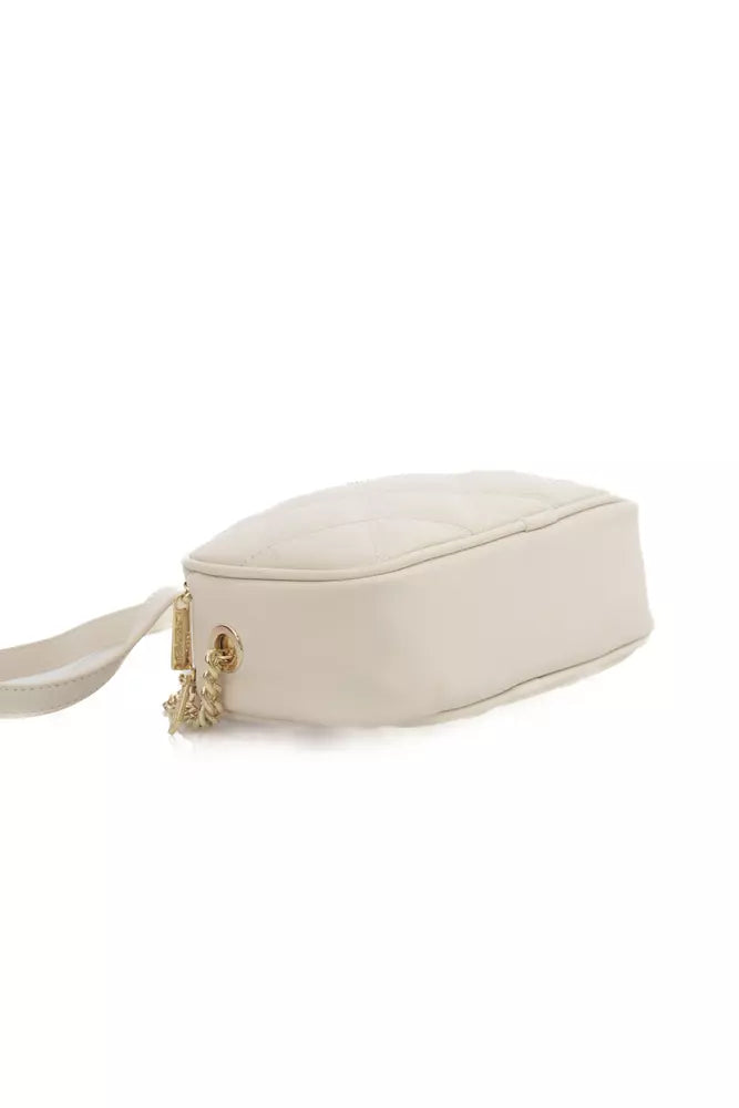 Baldinini Trend Beige Polyurethane Shoulder Bag