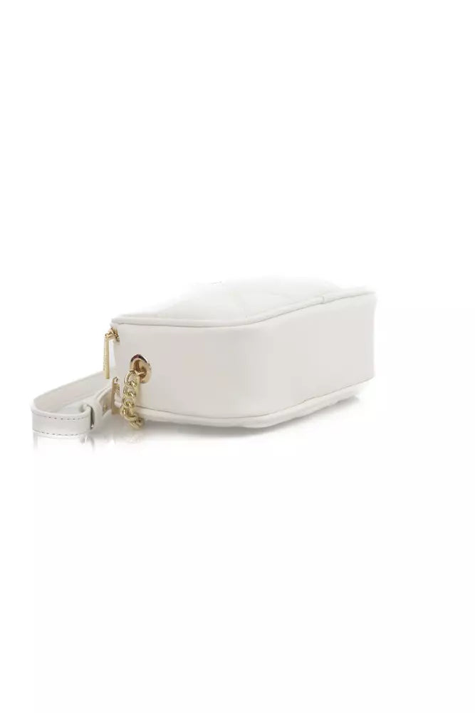 Baldinini Trend White Polyurethane Shoulder Bag