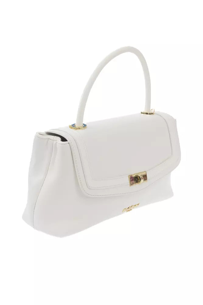 Baldinini Trend White Polyurethane Crossbody Bag