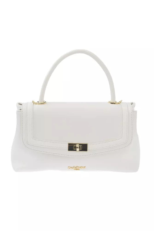 Baldinini Trend White Polyurethane Crossbody Bag