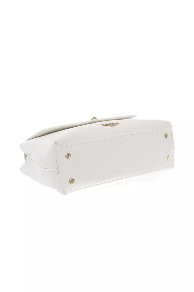 Baldinini Trend White Polyurethane Crossbody Bag