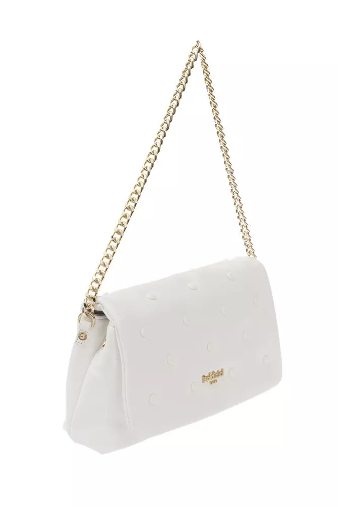 Baldinini Trend White Polyurethane Crossbody Bag