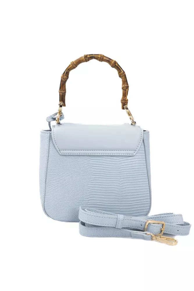 Baldinini Trend Light Blue Polyuretane Crossbody Bag