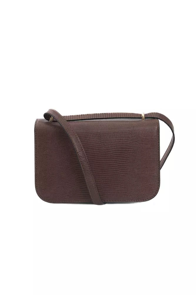 Baldinini Trend Brown Polyuretane Crossbody Bag